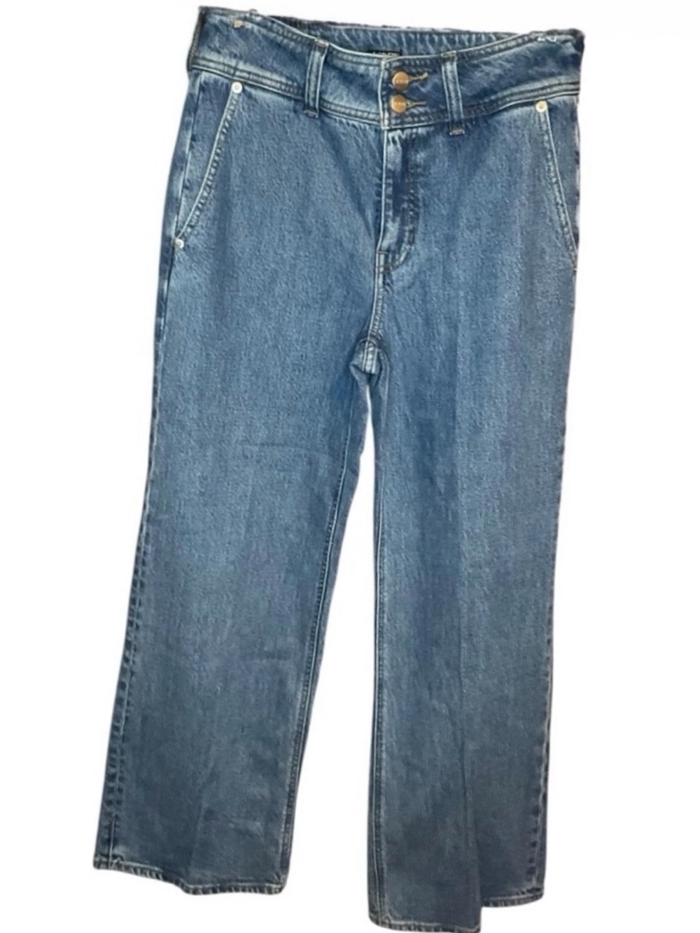 J. Crew Slim Wide Leg High Rise Jeans Size 25